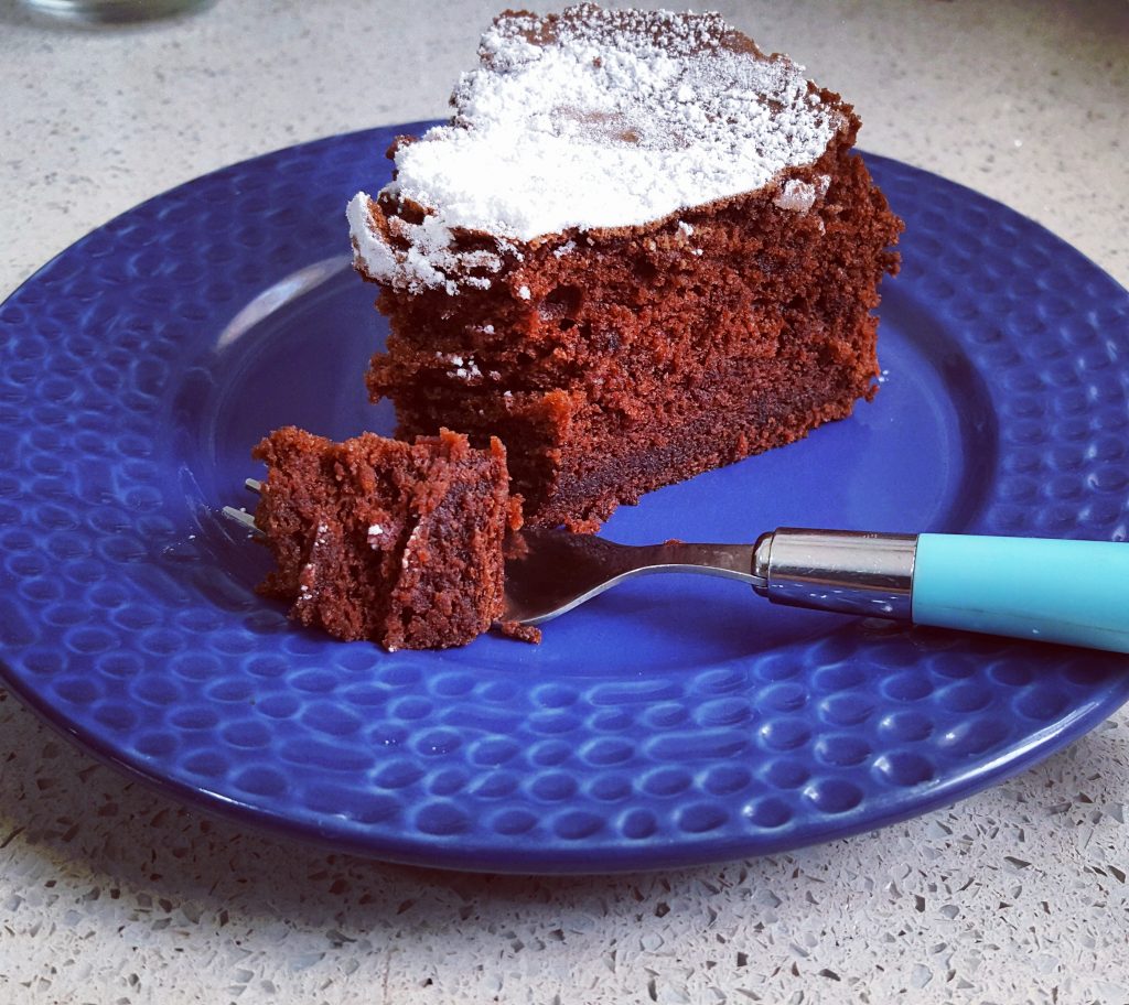 עוגת שוקולד קרמל