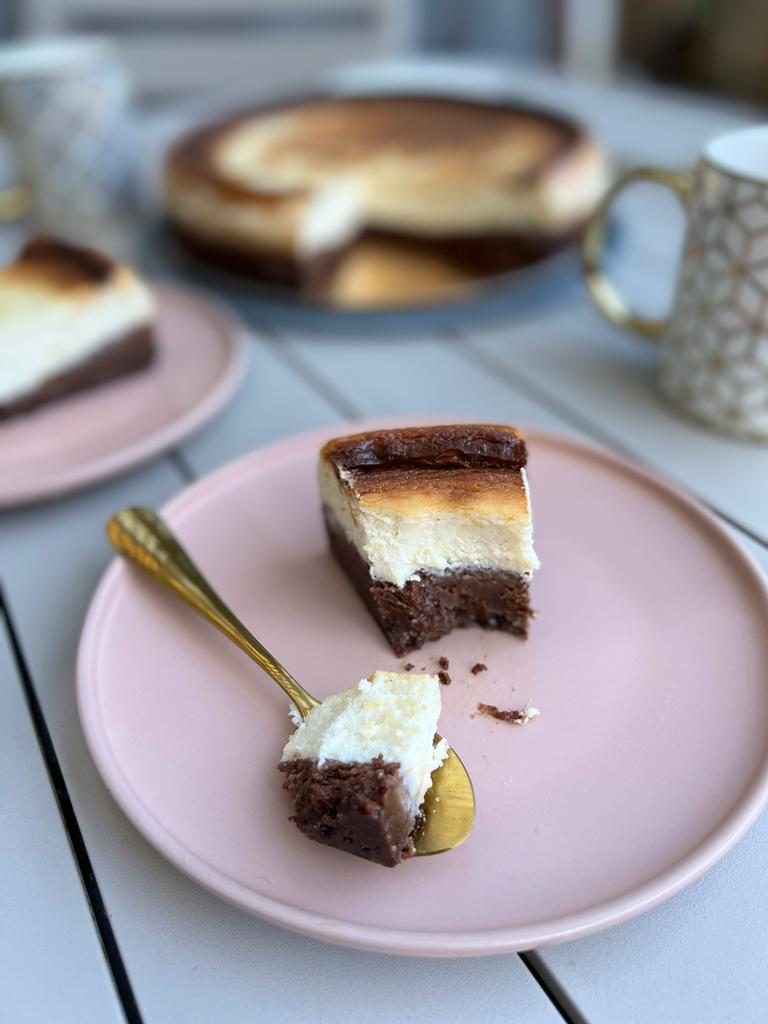 עוגת גבינה ושוקולד הגרסה הטורקית