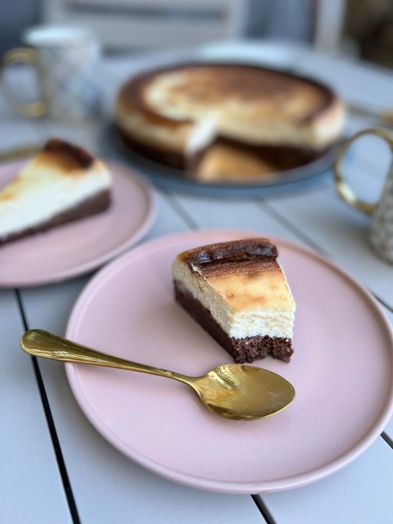 עוגת גבינה ושוקולד הגרסה הטורקית