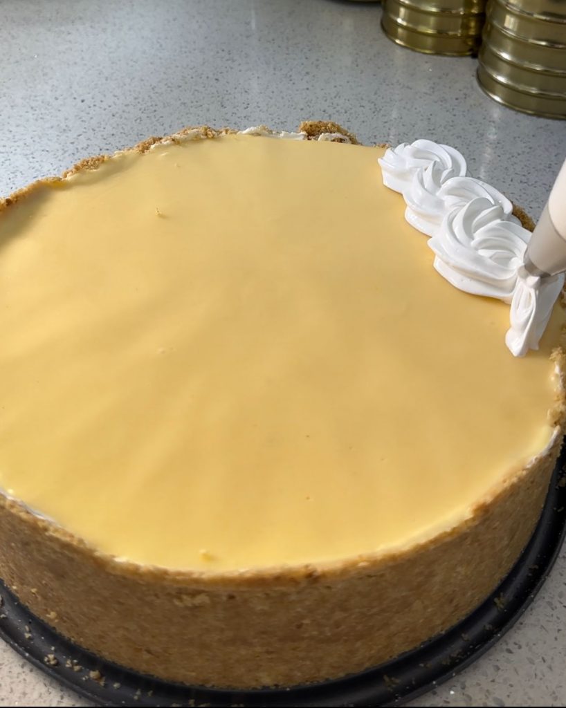 עוגת גבינה פאי לימון